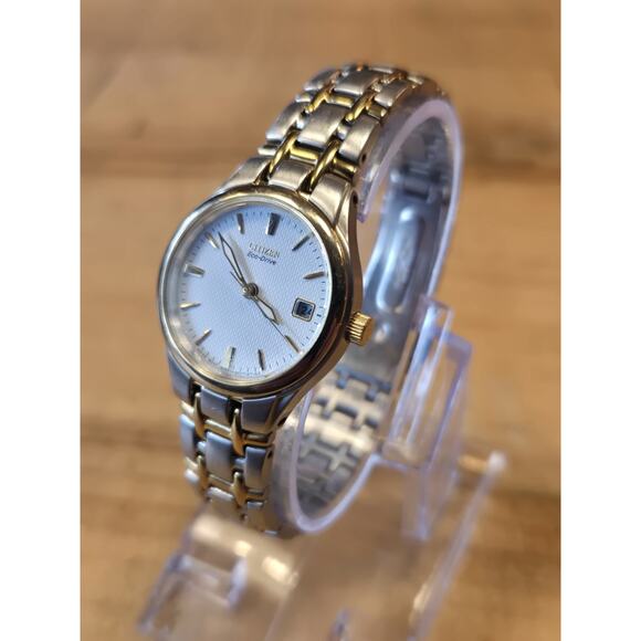 Citizen Eco-Drive Silhouette Corso EW1264-50A Ladies' Watch. $375 LIST. - Picture 5 of 10